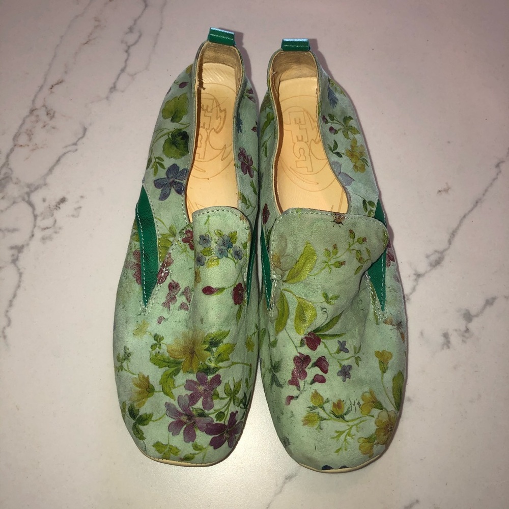 Eject Suede Patterned Slip ons